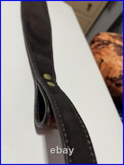 Exclusive Handcrafted Leather Rifle/Shotgun Sling Made In USA, Adjustable Exclusive Handcrafted Leather Rifle/Shotgun Sling Made In USA, Adjustable