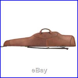 Furat Rifle cases gun slip scope cover soft padded genuine leather vintage