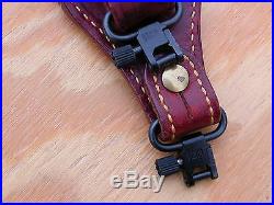 GALCO Braided Cobra Leather Rifle Sling - Superb Condition