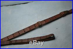 GEORGE LAWRENCE #5 Tan Leather Rifle Sling really nice vintage
