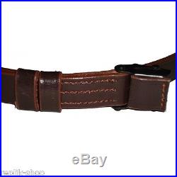 GERMAN MAUSER K98 WWII RIFLE LEATHER SLING (LOT of 10)