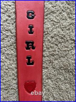 GUN GIRL # 2 Custom Leather Rifle Sling Hand Tooled And Made in the USA
