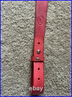 GUN GIRL # 2 Custom Leather Rifle Sling Hand Tooled And Made in the USA