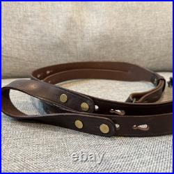 Galco RS11DH Safari Ching Sling Dark Havana Brown