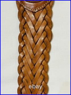Galco RS7 Rifle Sling Braided Cobra Rifle Sling Chestnut 9- Strand Mint