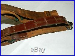 Garand Rifle Sling Hoyt 1918 M1 Ww1 Us Leather M1907 Springfield Military J. C. Y