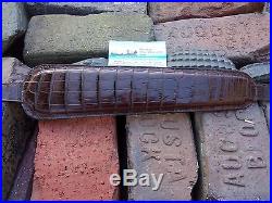Genuine American Alligator Leather Sling strap Rifle Long gun Shotgun 38 gator A