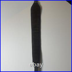 Genuine Axis Deer Hide & Leather Rifle Sling
