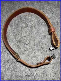 George Lawrence M1903 Springfield Brown Leather Rifle Sling #57 George Lawrence M1903 Springfield Brown Leather Rifle Sling #57
