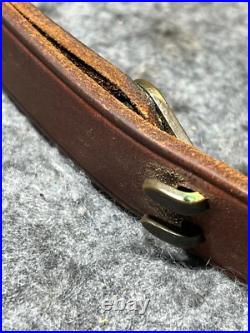 George Lawrence M1903 Springfield Brown Leather Rifle Sling #57 George Lawrence M1903 Springfield Brown Leather Rifle Sling #57
