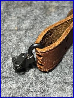 George Lawrence M1903 Springfield Brown Leather Rifle Sling #57 George Lawrence M1903 Springfield Brown Leather Rifle Sling #57