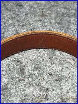 George Lawrence M1903 Springfield Brown Leather Rifle Sling #57 George Lawrence M1903 Springfield Brown Leather Rifle Sling #57