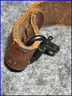 George Lawrence M1903 Springfield Brown Leather Rifle Sling #57 George Lawrence M1903 Springfield Brown Leather Rifle Sling #57