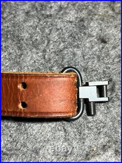 George Lawrence M1903 Springfield Brown Leather Rifle Sling #57 George Lawrence M1903 Springfield Brown Leather Rifle Sling #57