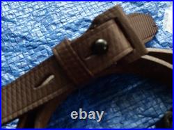German K98k style side sling repro conditioned premium leather supple and usable