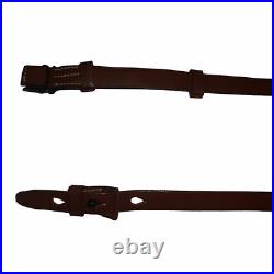 German Mauser K98 WWII Rifle Mid Brown Leather Sling x 10 UNITS D975