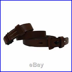 German Mauser K98 WWII Rifle Mid Brown Leather Sling x 10 UNITS dB396
