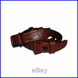German Mauser K98 WWII Rifle Mid Brown Leather Sling x 10 UNITS pj709