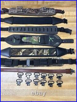 Gun accessories Slings, Swivels Scope Lot