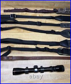 Gun accessories Slings, Swivels Scope Lot