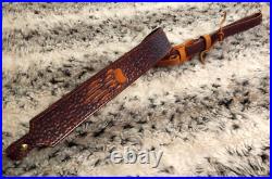 Gun sling for Rifle, Muzzleloader or Shotgun 100% Full grain leather handcrafted Gun sling for Rifle, Muzzleloader or Shotgun 100% Full grain leather handcrafted