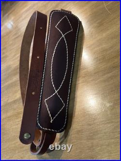 HUNTER Padded Leather Rifle Gun Sling HUNTER Padded Leather Rifle Gun Sling