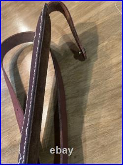 HUNTER Padded Leather Rifle Gun Sling HUNTER Padded Leather Rifle Gun Sling