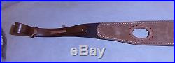 Hand-tooled Leather Rifle Sling for Marlin 1895GBL Guide Gun. 45-70