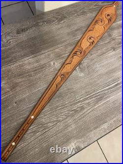 Handmade Hand Tooled LeatherRifle Sling