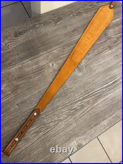 Handmade Hand Tooled LeatherRifle Sling