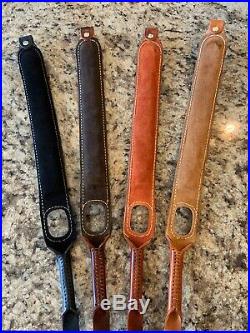 Handmade Leather Thumb Hole Rifle Sling