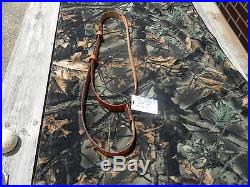Handmade M1907 Leather Military Rifle Sling, 1.25 Inches Wide-TAN