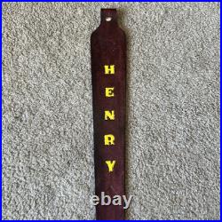 Henry Custom Leather Rife Sling Hand Tooled And Made in the USA New 2025 Henry Custom Leather Rife Sling Hand Tooled And Made in the USA New 2025