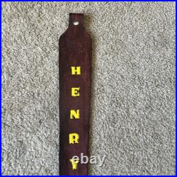 Henry Custom Leather Rife Sling Hand Tooled And Made in the USA New 2025 Henry Custom Leather Rife Sling Hand Tooled And Made in the USA New 2025