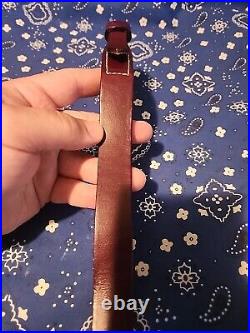 Holland Sport Classic Hand Made Leather European Rifle Sling USA Sling