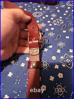 Holland Sport Classic Hand Made Leather European Rifle Sling USA Sling