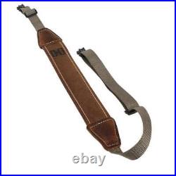 Hornady Universal Sling Made Of Brown Leather With Nylon Straps Swivels 99107