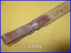 Hungarian Model 44 Brown Leather Rifle Sling