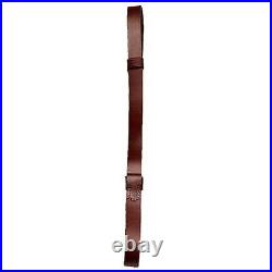 Hunter Company 230 Quick Fire Wide Leather Brown 1 Rifle Sling