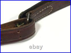 Hunter Leather Rifle Sling 200 1 With Quick Connect Attachments Vintage 9538-Q