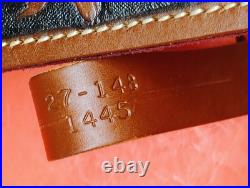 Hunter Tooled Leather Sling Big Horn Game Embossed Hunting Scene USA Remington