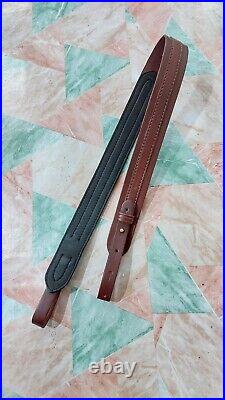Hunting Outdoor Rifle Leather Sling In High Quality