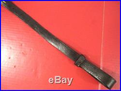 Indian War US Army Model 1873 Springfield Trapdoor Leather Rifle Sling 1st Pat