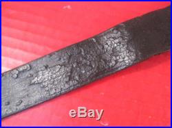 Indian War US Army Model 1873 Springfield Trapdoor Leather Rifle Sling 3rd Pat