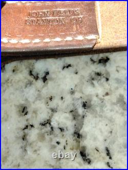 John Fields Brown Leather Military Rifle Sling