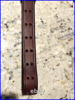 John Fields Brown Leather Military Rifle Sling