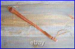 King Ranch Braided Leather Rifle Sling