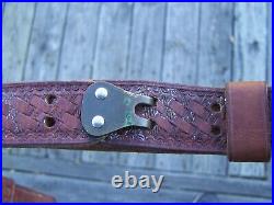 Lawrence Tooled Rifle Sling Leather Win 70