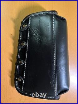 Leather Buttstock With Rifle Sling For 30-06.45-70.243.308 WIN 7MM REM black
