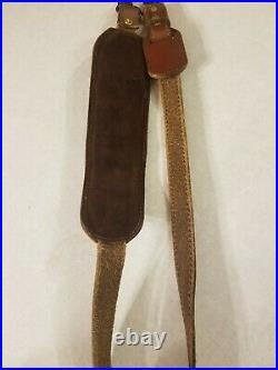 Leather Deer Hunting Rifle Sling with Swivels WINCHESTER REMINGTON BROWNING SAKO